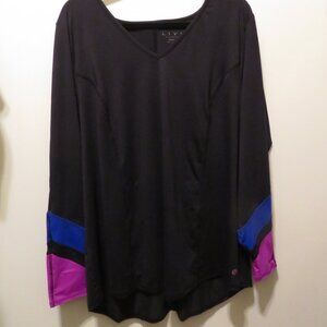 Livi, 22/24, Black Plus sized Activewear, 22/24